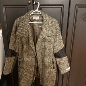 Calvin Klein Women's Brown Teddy Jacket